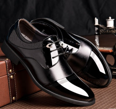 Printemps nouvelles chaussures homme business robe chaussures mode dentelle hommes chaussures