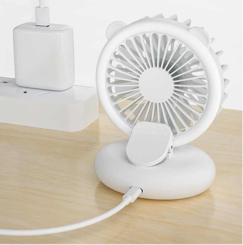 Remplir Lumière Ventilateur Portable