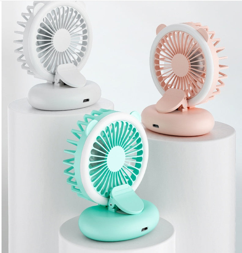 Remplir Lumière Ventilateur Portable