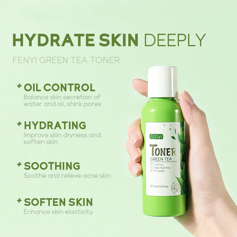 Vert Thé De Toner 100ml Lotion Hydratante Soins de La Peau Produits