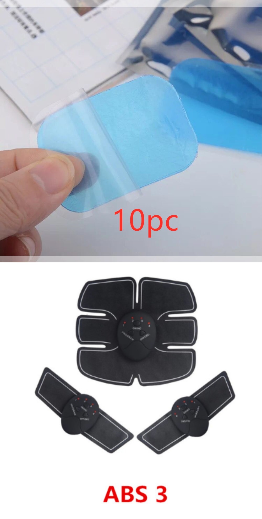 Intelligent rechargeable abdominale patch