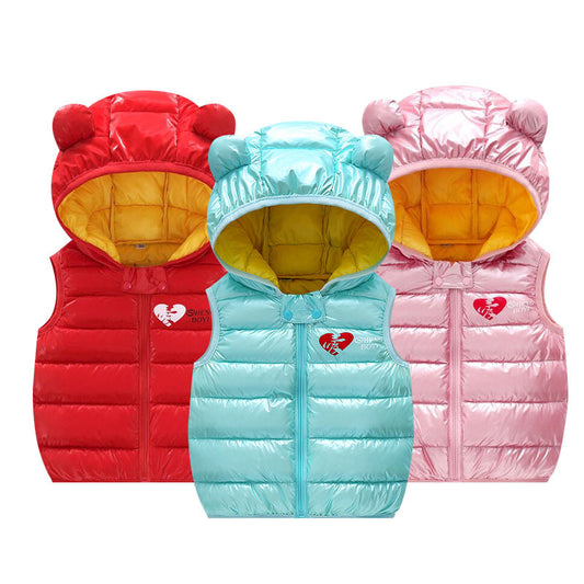 Gilet sans manches pour enfants,