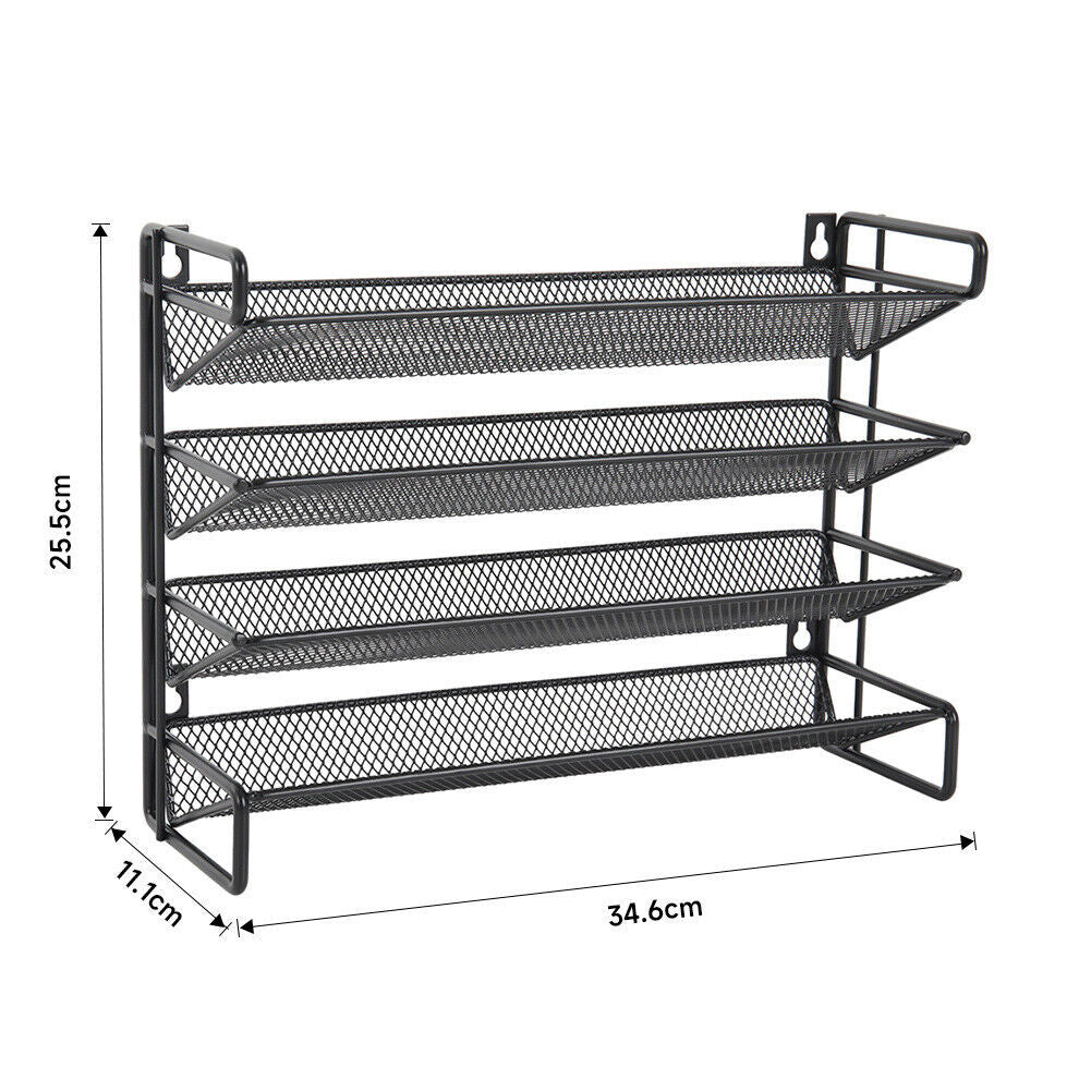 4 Tier Metal Spice Rack