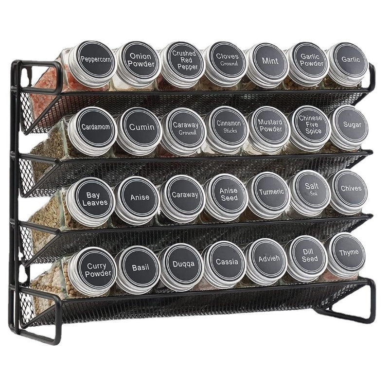 4 Tier Metal Spice Rack