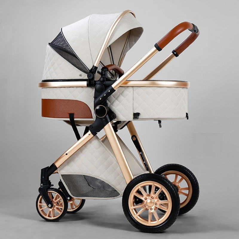 High-view Stroller Is Easy To Sit